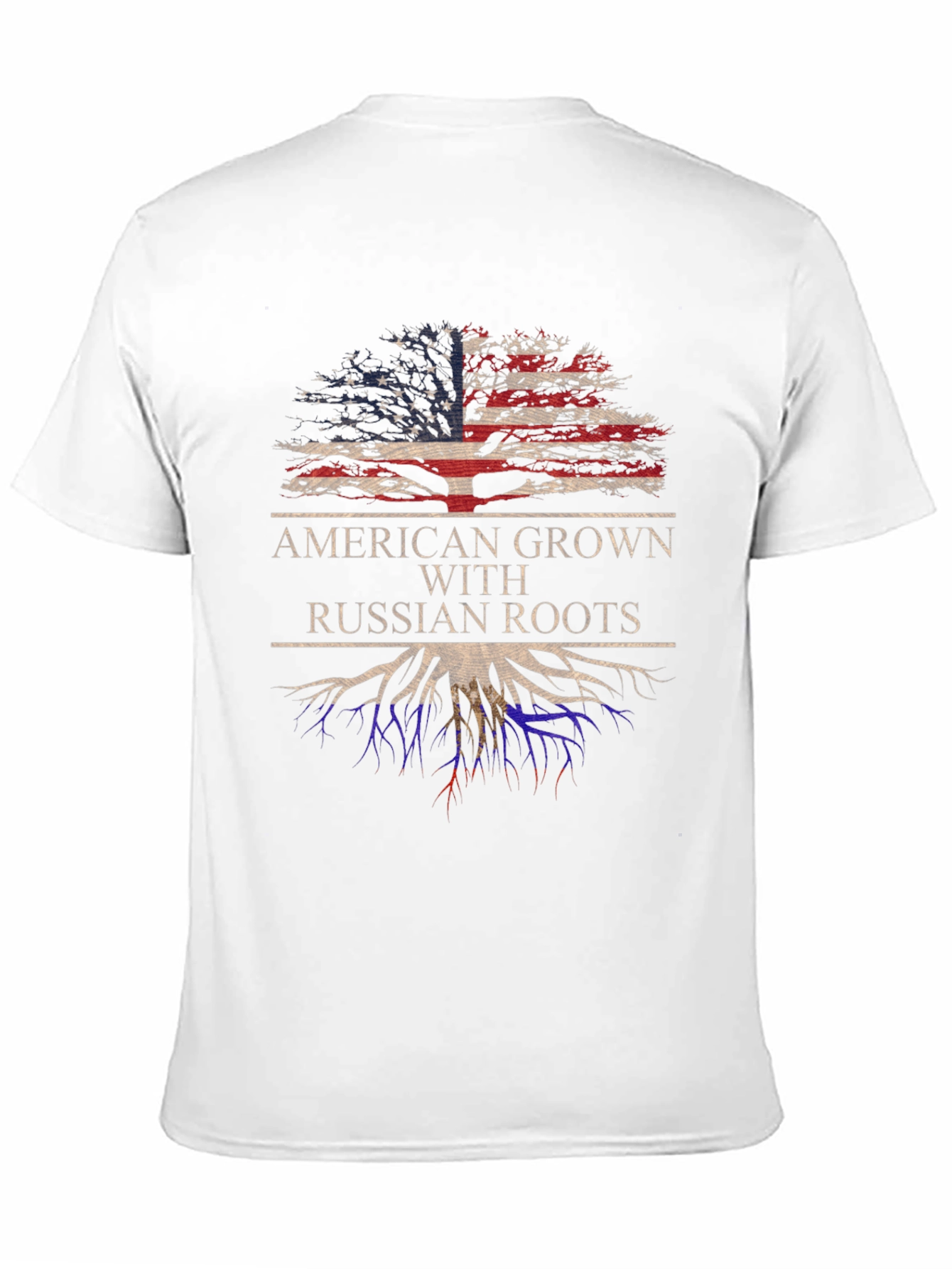 American Grown with Russian Roots T-Shirt
