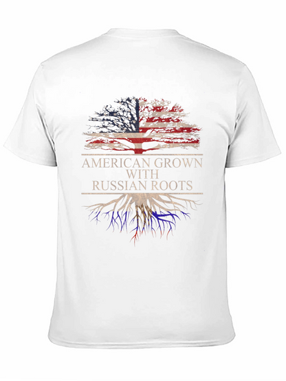 American Grown with Russian Roots T-Shirt