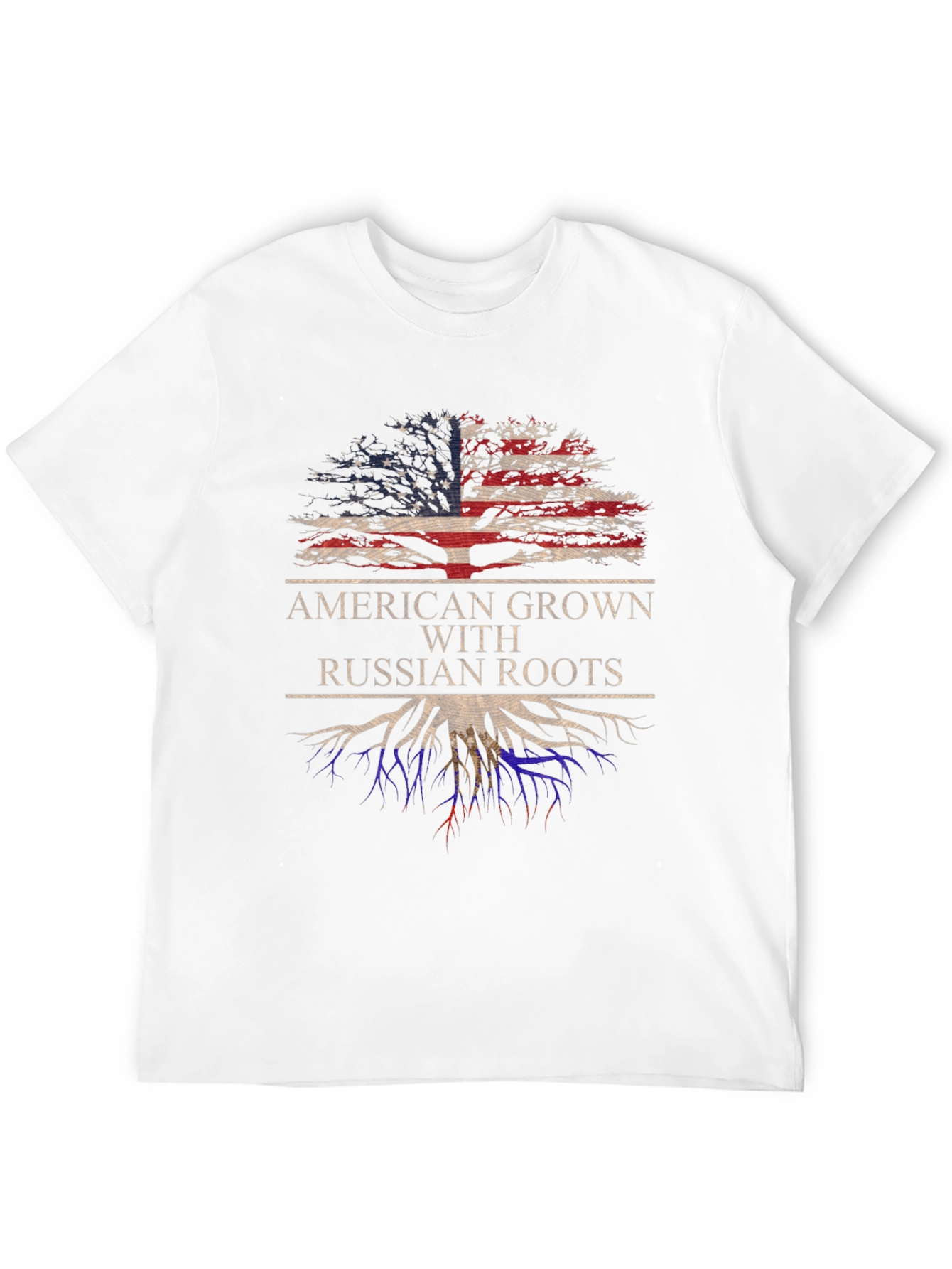 American Grown with Russian Roots T-Shirt