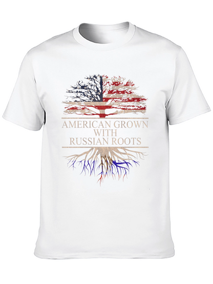 American Grown with Russian Roots T-Shirt