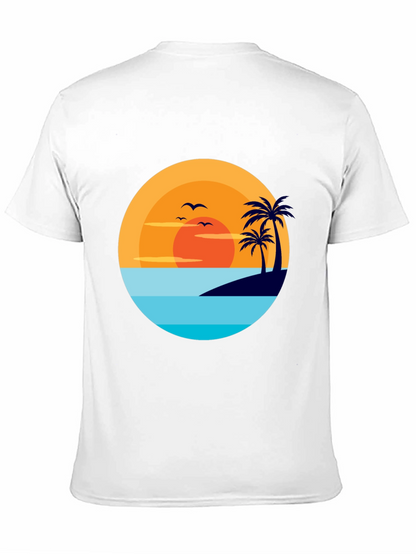 Tropical Sunset Graphic Tee