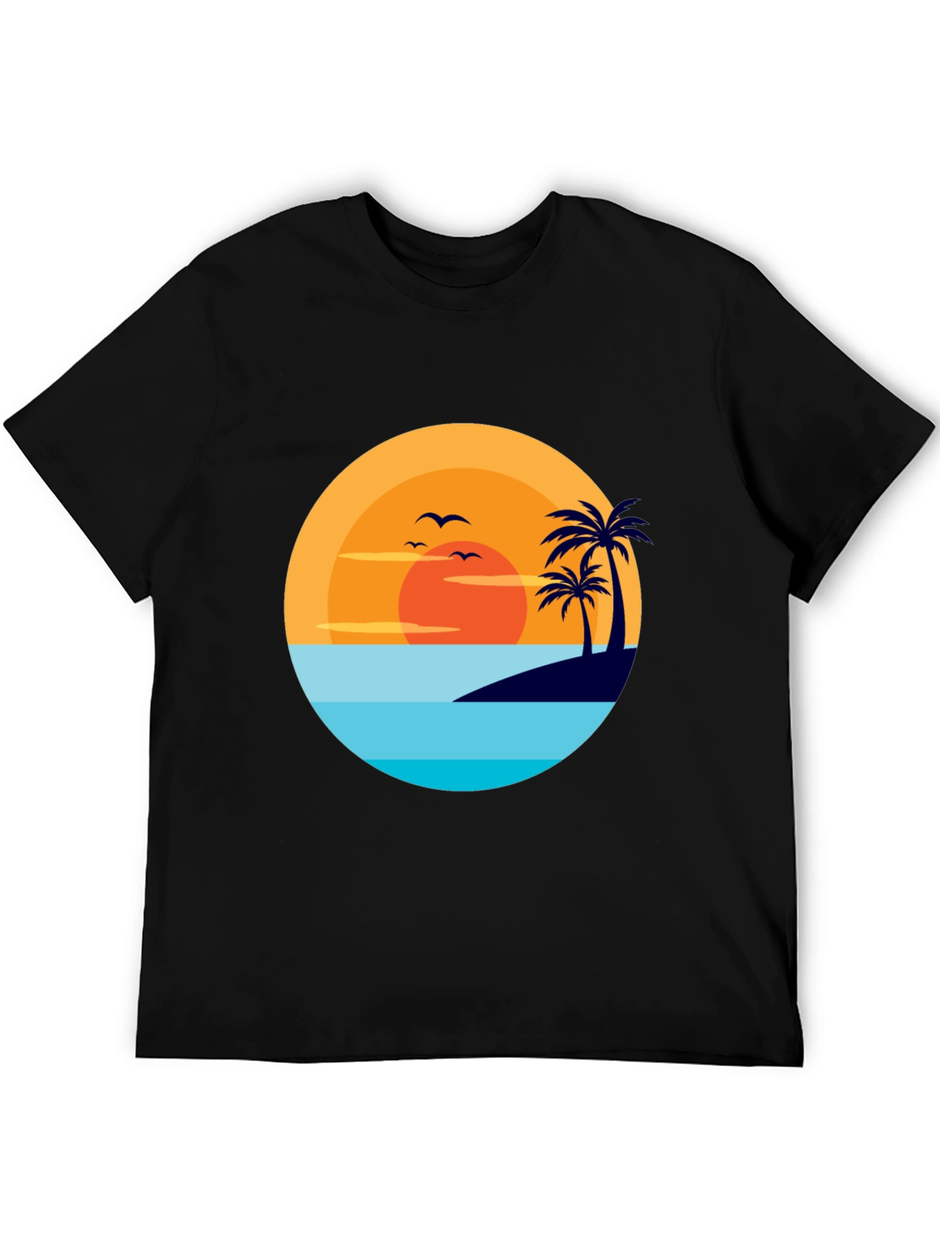 Tropical Sunset Graphic Tee