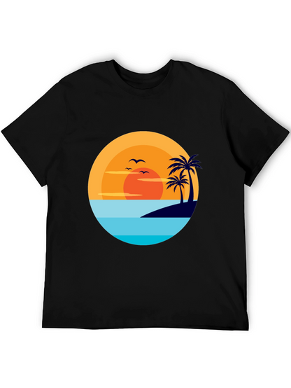 Tropical Sunset Graphic Tee