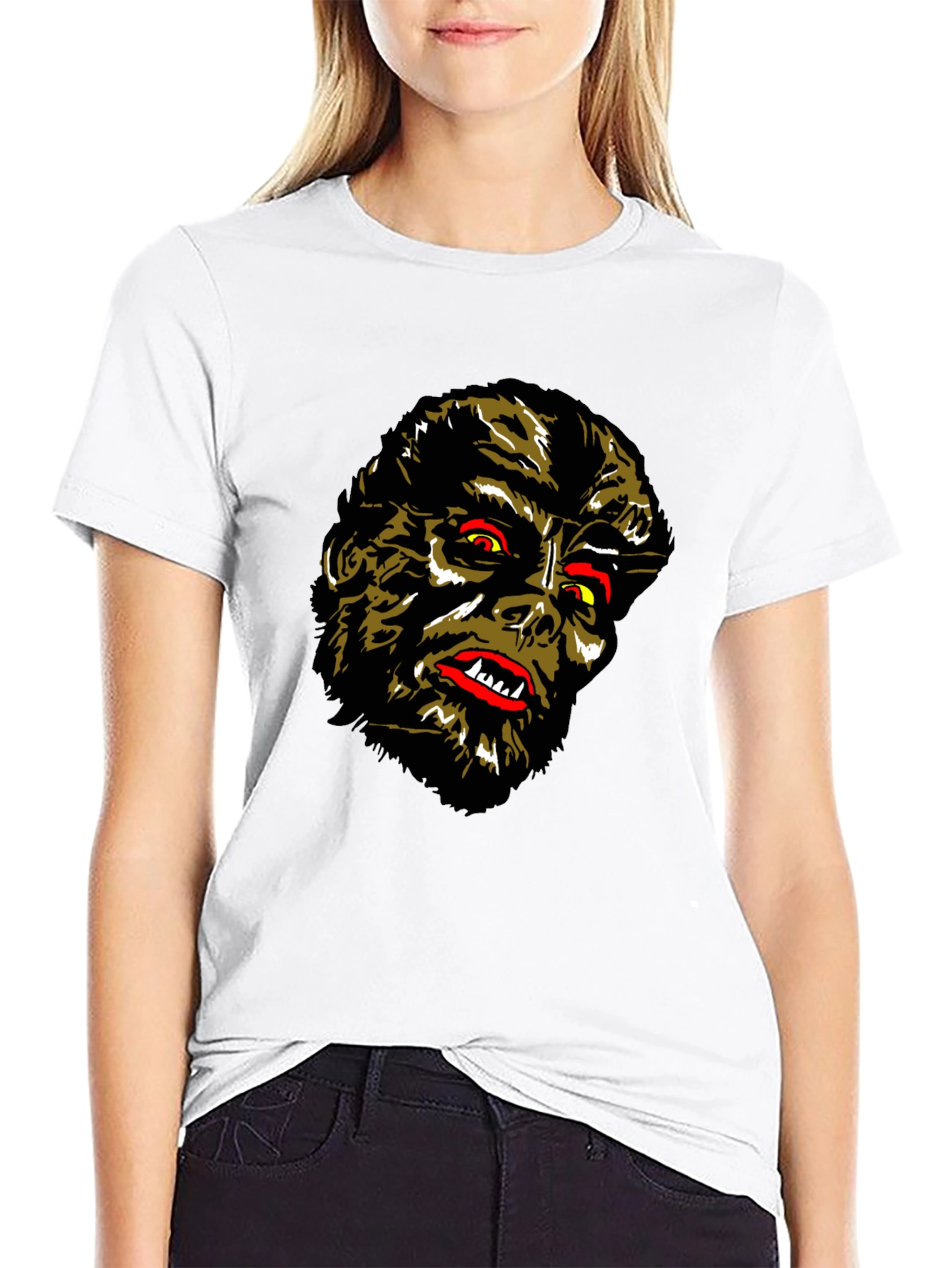 Monster Graphic Tee - Black T-Shirt