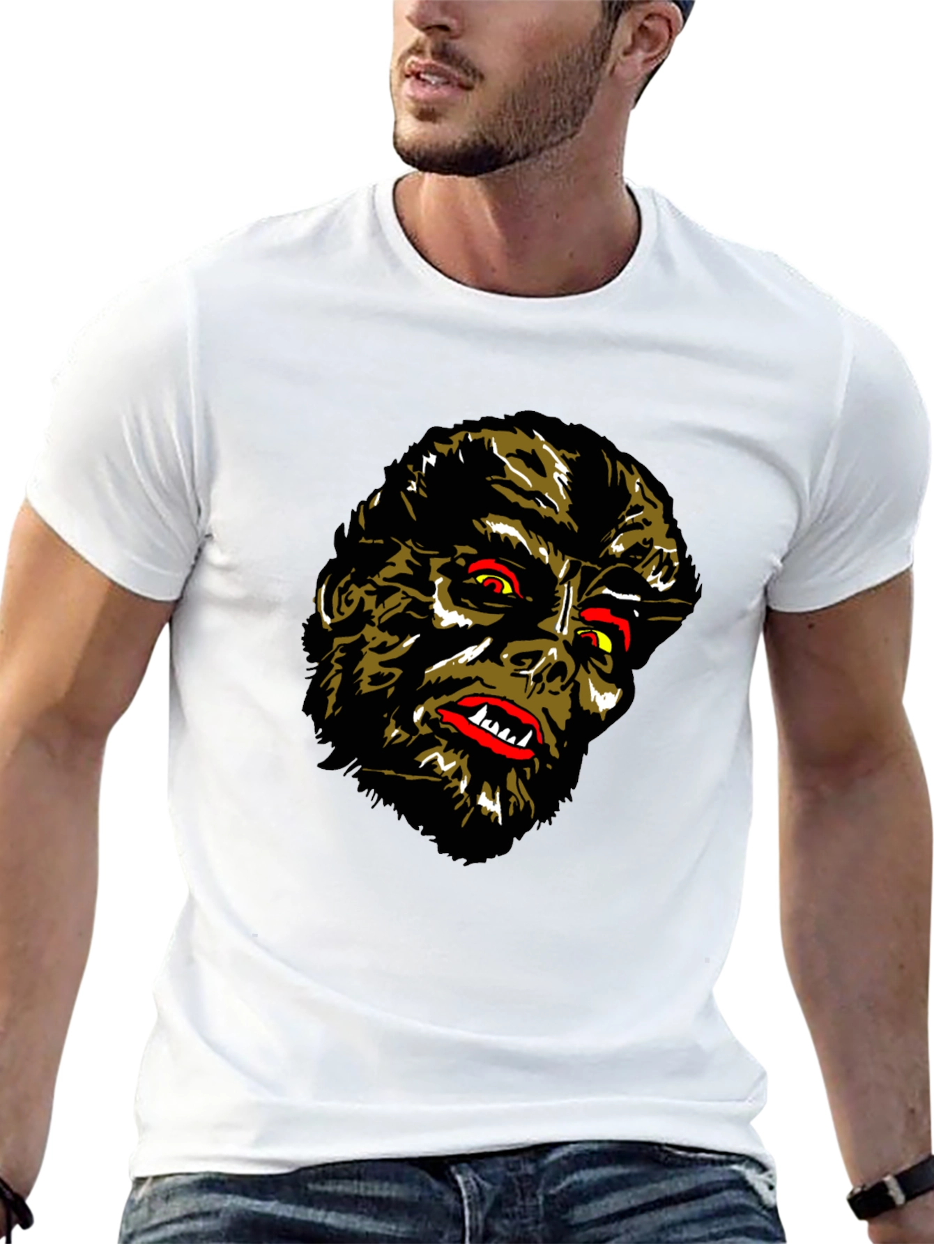 Monster Graphic Tee - Black T-Shirt