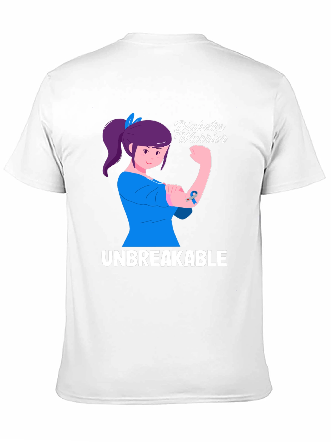 Diabetes Warrior T-Shirt - Unbreakable Strength