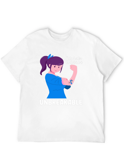 Diabetes Warrior T-Shirt - Unbreakable Strength