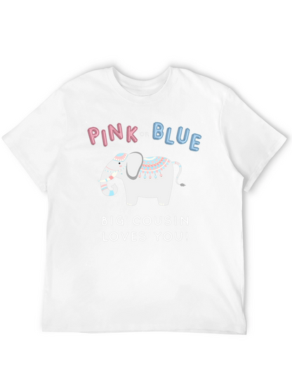 Pink or Blue Big Cousin Loves You T-Shirt
