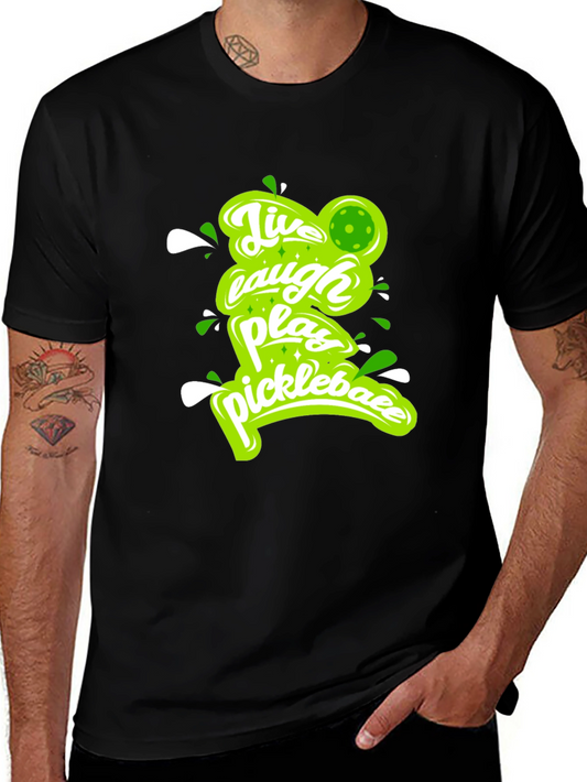Live Laugh Play Pickleball T-Shirt
