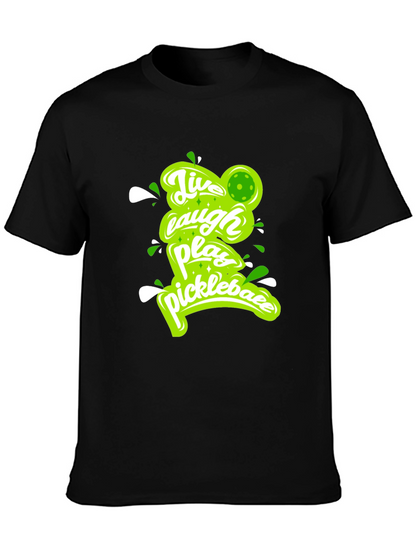 Live Laugh Play Pickleball T-Shirt