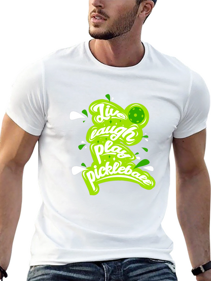 Live Laugh Play Pickleball T-Shirt