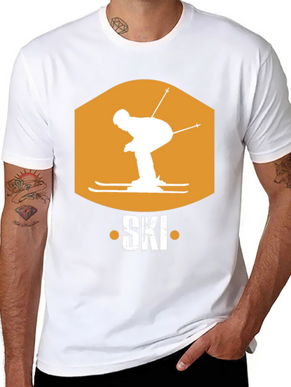 Ski T-Shirt: Retro Winter Sports Tee