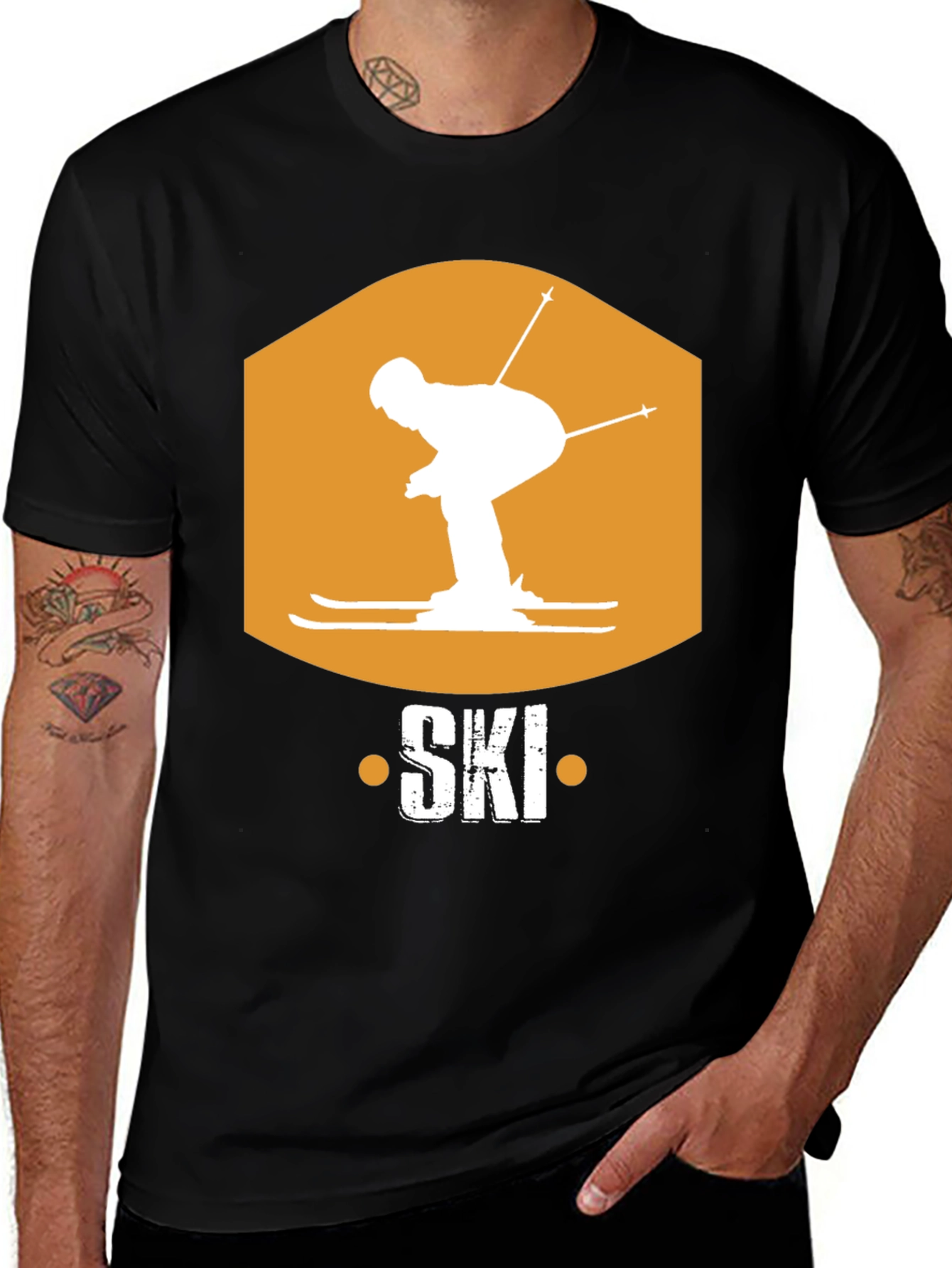 Ski T-Shirt: Retro Winter Sports Tee