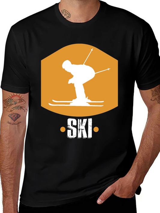 Ski T-Shirt: Retro Winter Sports Tee