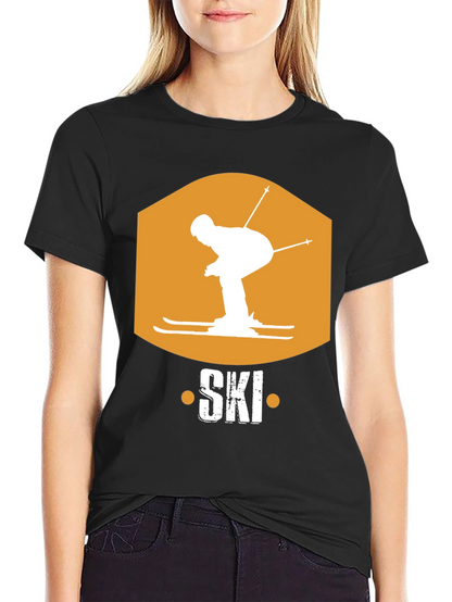 Ski T-Shirt: Retro Winter Sports Tee