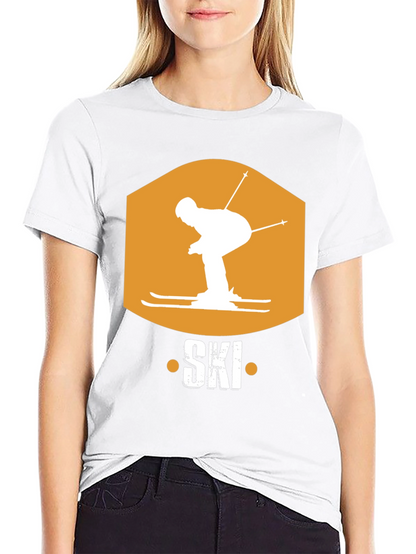 Ski T-Shirt: Retro Winter Sports Tee