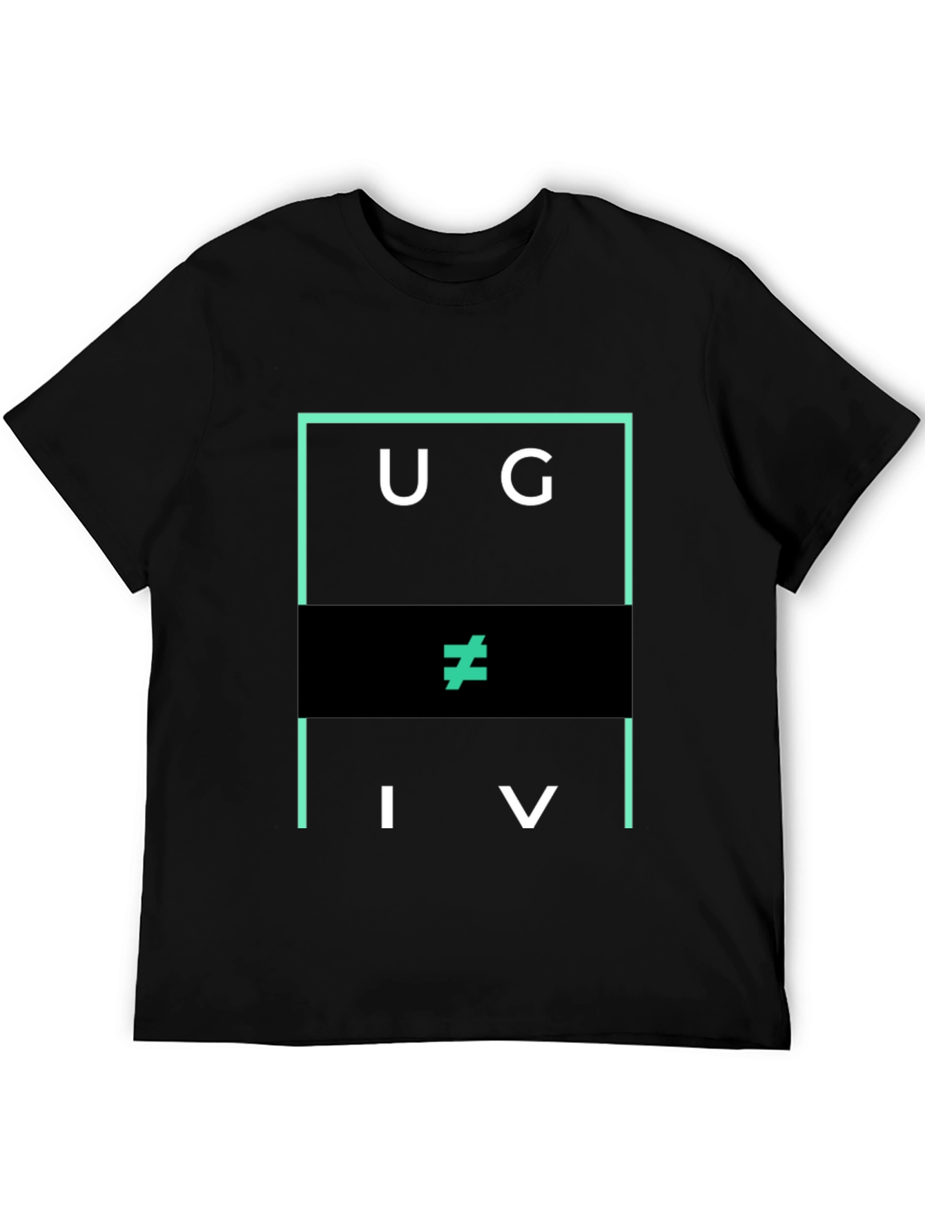 Unique UGIV Graphic Tee - Modern Streetwear