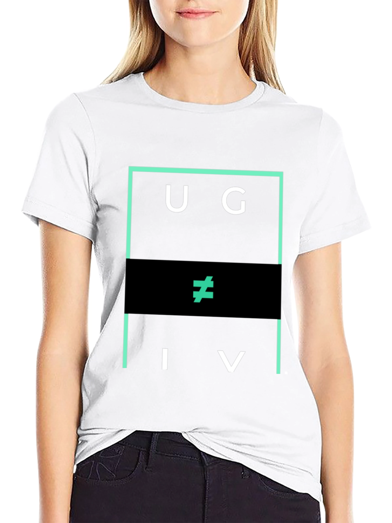 Unique UGIV Graphic Tee - Modern Streetwear