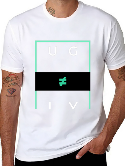 Unique UGIV Graphic Tee - Modern Streetwear