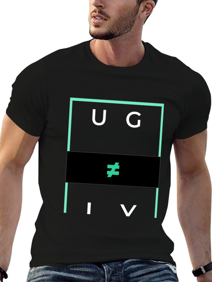 Unique UGIV Graphic Tee - Modern Streetwear
