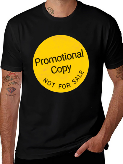 Promotional Copy Crew Neck T-Shirt - Black