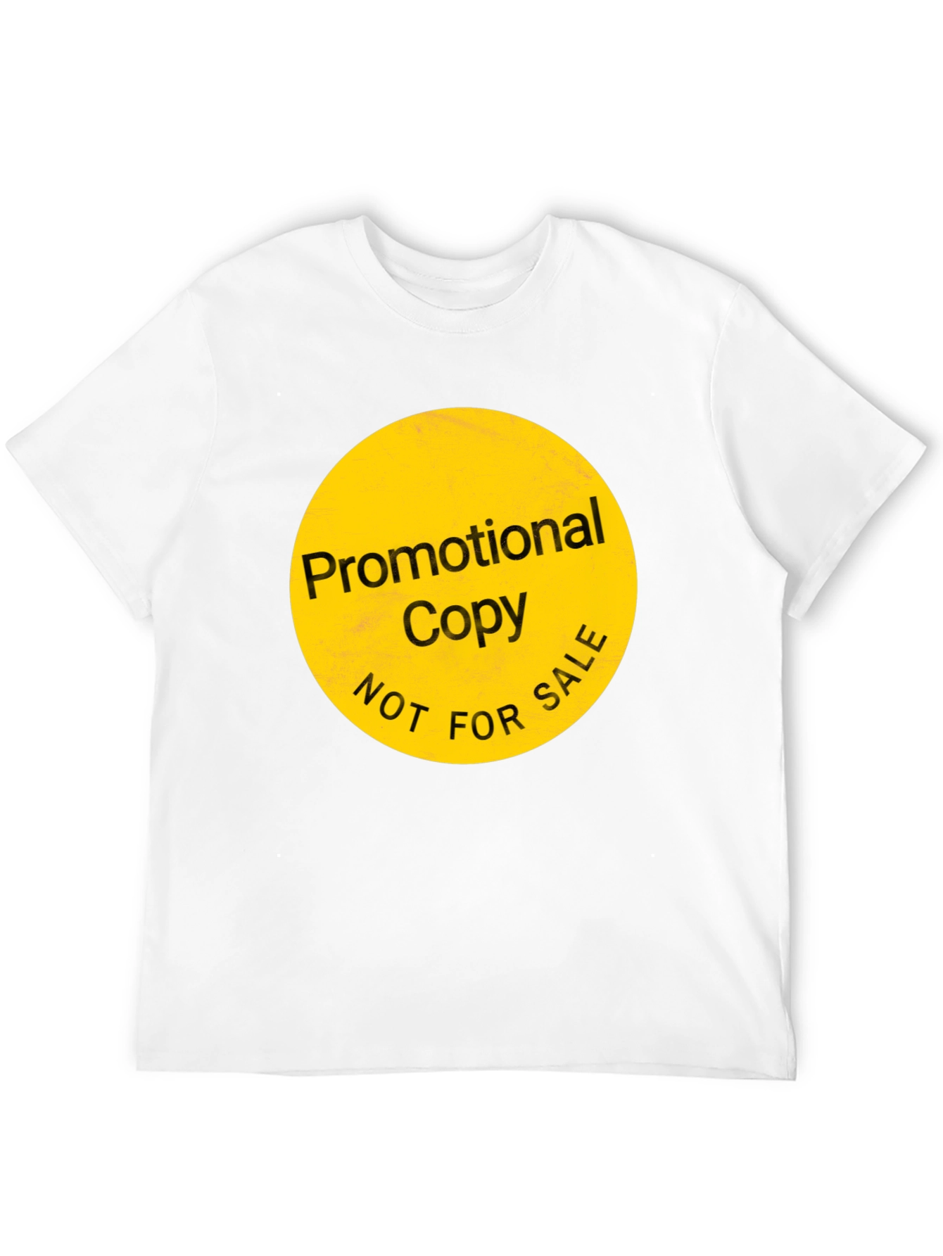 Promotional Copy Crew Neck T-Shirt - Black