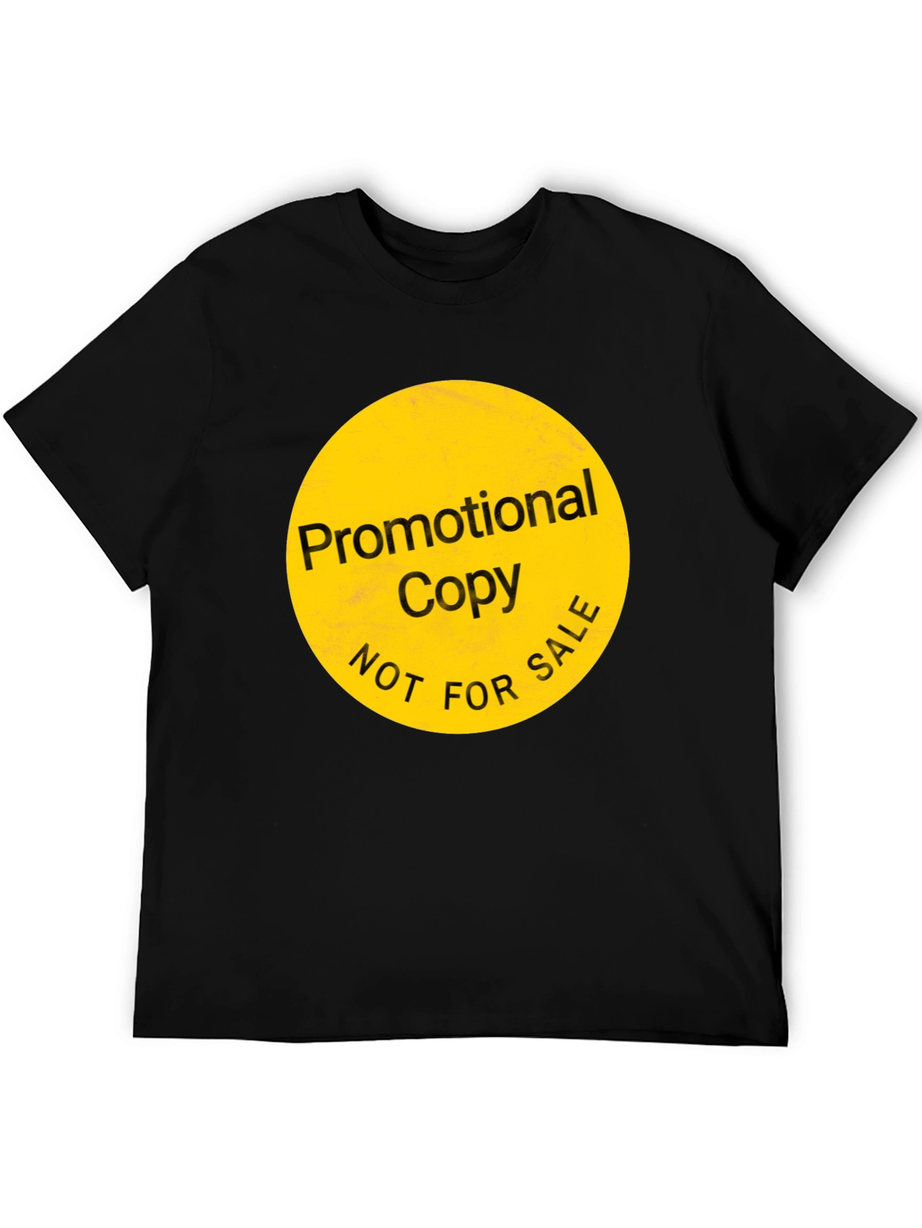 Promotional Copy Crew Neck T-Shirt - Black