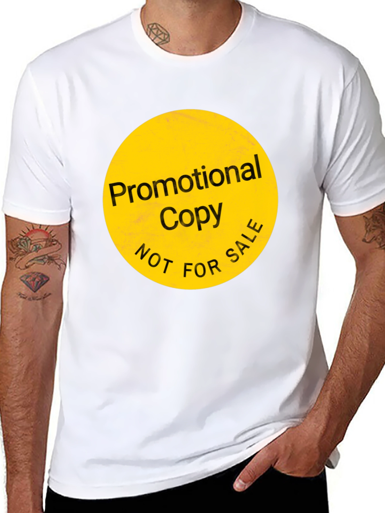 Promotional Copy Crew Neck T-Shirt - Black