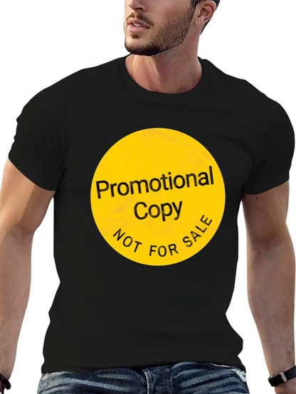 Promotional Copy Crew Neck T-Shirt - Black