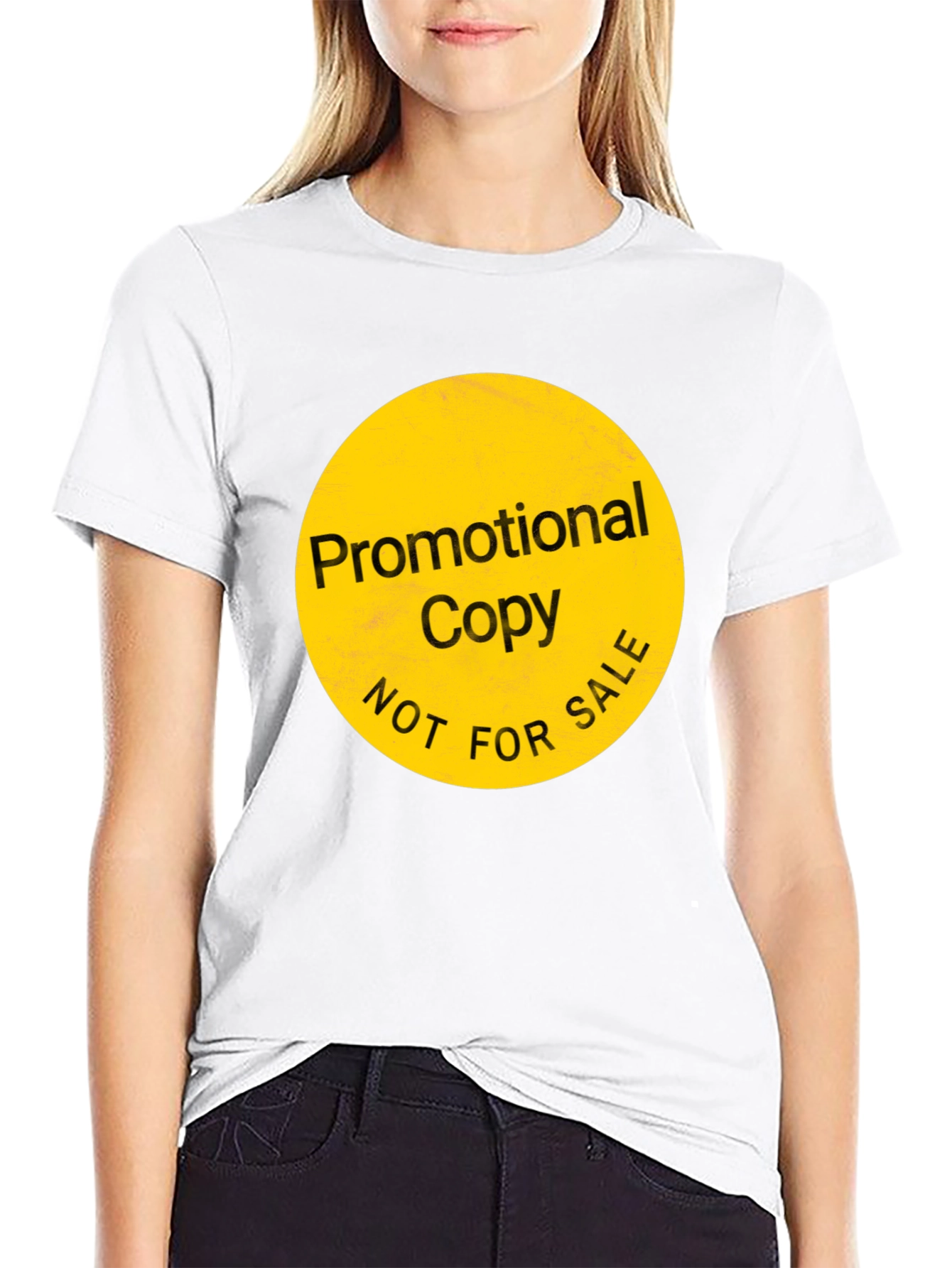 Promotional Copy Crew Neck T-Shirt - Black