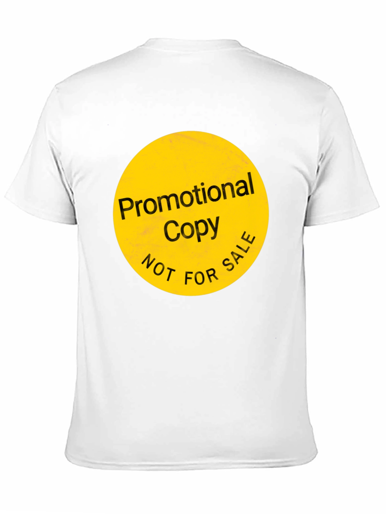 Promotional Copy Crew Neck T-Shirt - Black