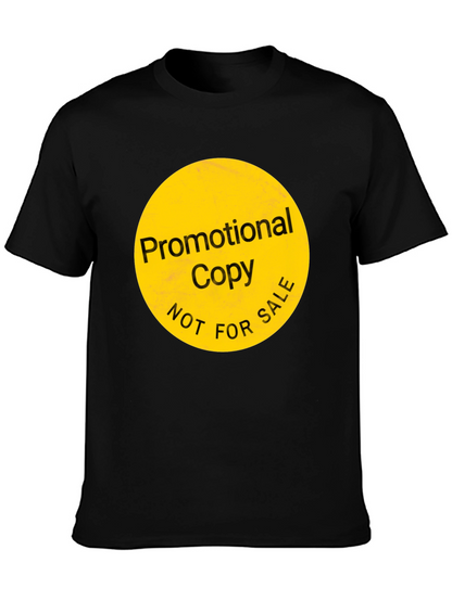Promotional Copy Crew Neck T-Shirt - Black