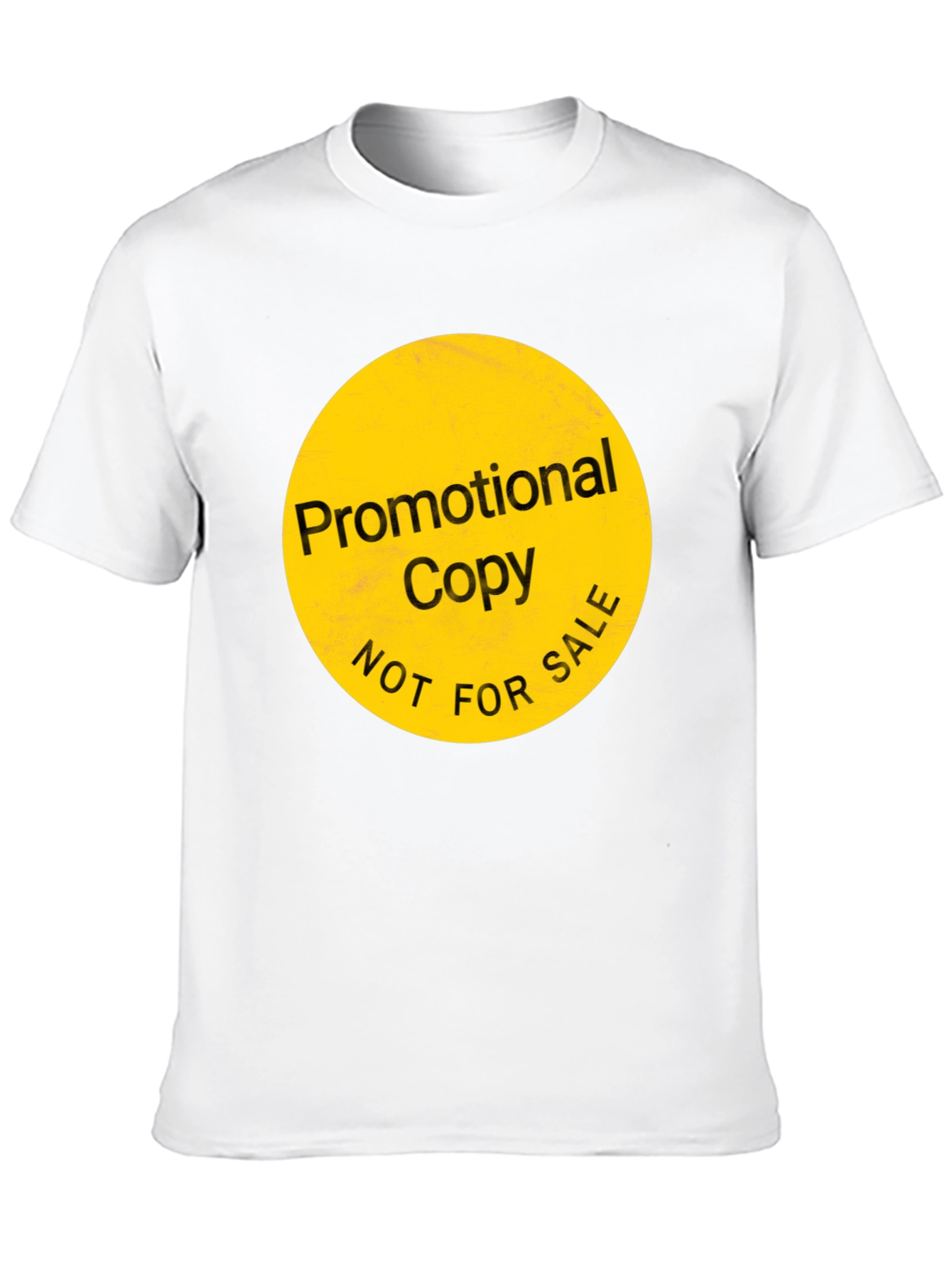 Promotional Copy Crew Neck T-Shirt - Black