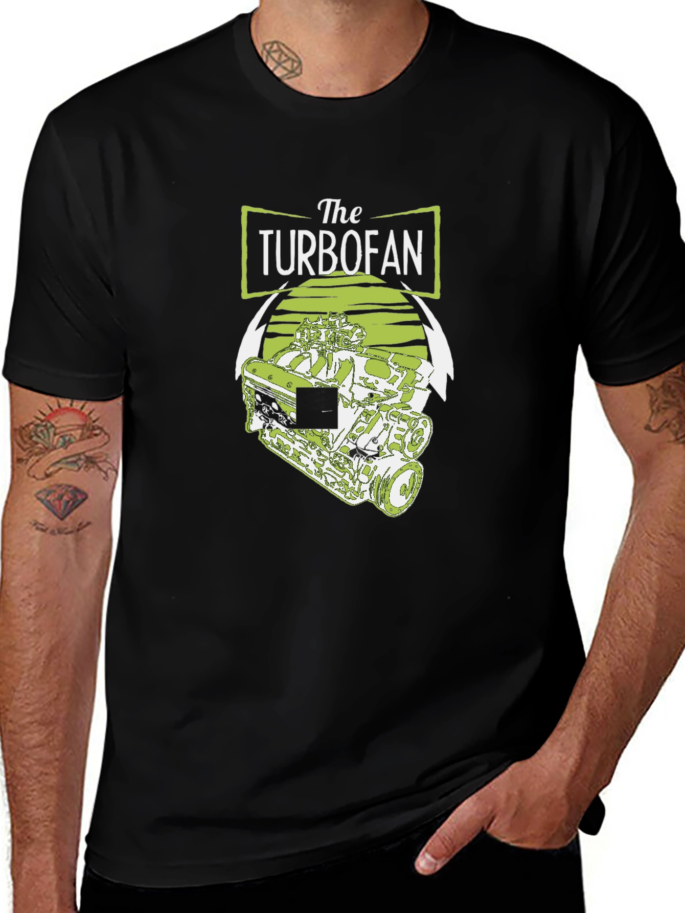 The Turbofan T-Shirt - Classic Car Enthusiast Apparel
