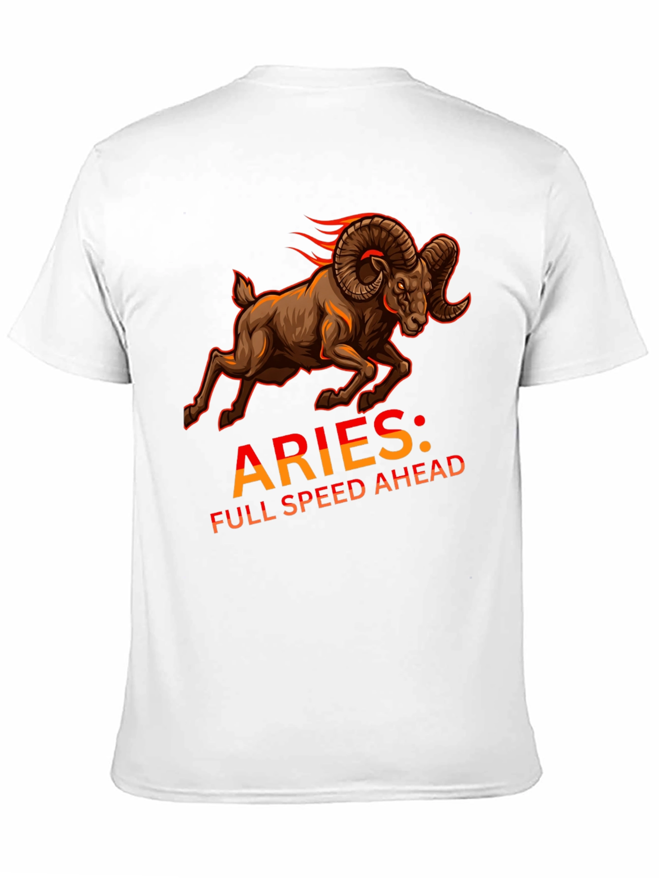Aries Full Speed Ahead Black T-Shirt