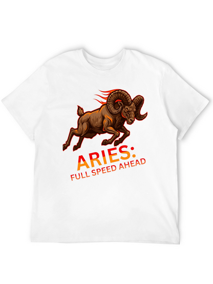 Aries Full Speed Ahead Black T-Shirt