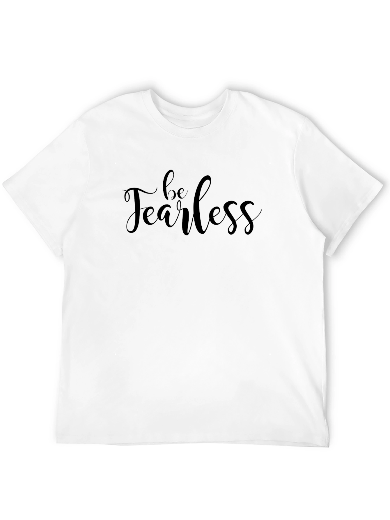 Be Fearless Graphic T-Shirt - Black