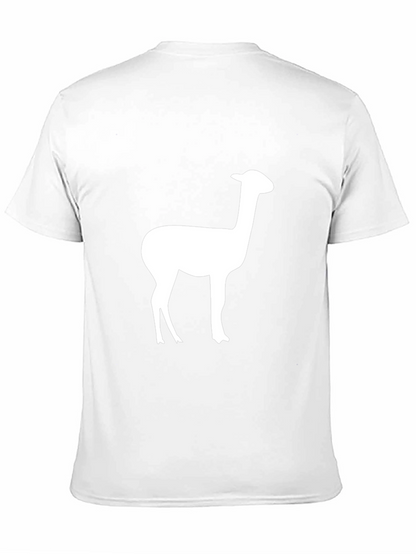Alpaca Silhouette Graphic Tee - Classic Black T-Shirt