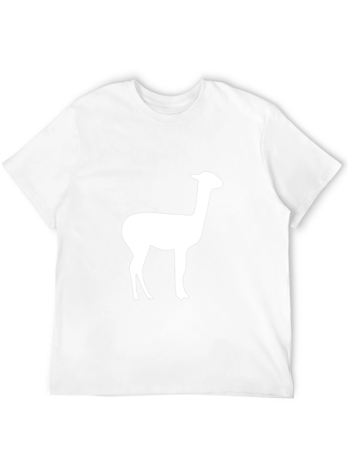 Alpaca Silhouette Graphic Tee - Classic Black T-Shirt