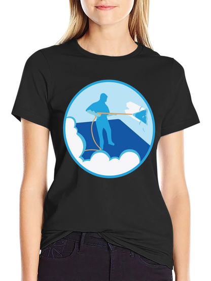 Power Wash Graphic Tee - Black Cotton Blend