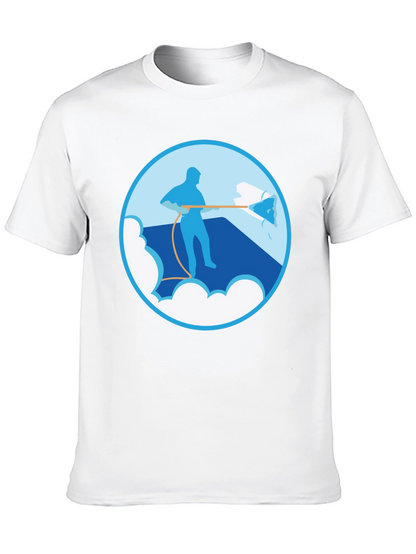 Power Wash Graphic Tee - Black Cotton Blend