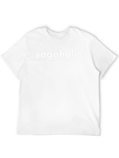 Yogaholic Black T-Shirt - Yoga Lover Apparel