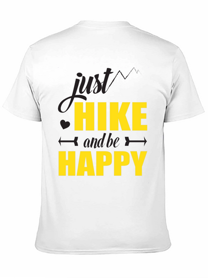 Hike & Be Happy Black T-Shirt