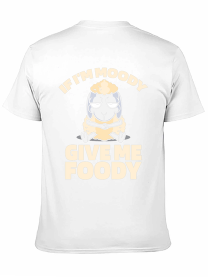 Moody Foody Sheep T-Shirt: Soft Cotton Funny Graphic Tee