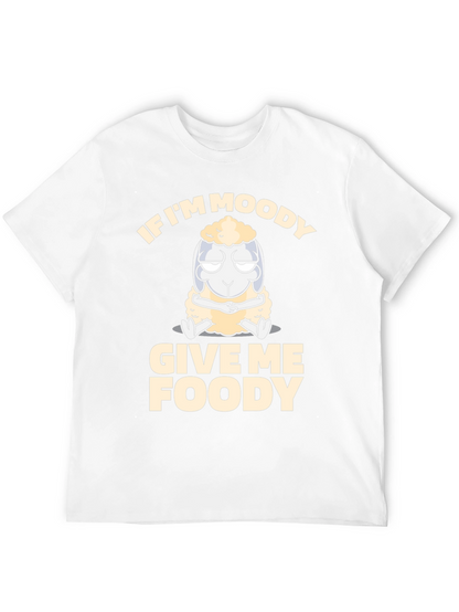 Moody Foody Sheep T-Shirt: Soft Cotton Funny Graphic Tee