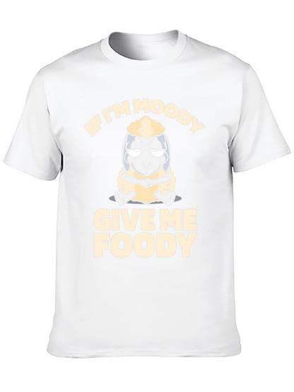 Moody Foody Sheep T-Shirt: Soft Cotton Funny Graphic Tee