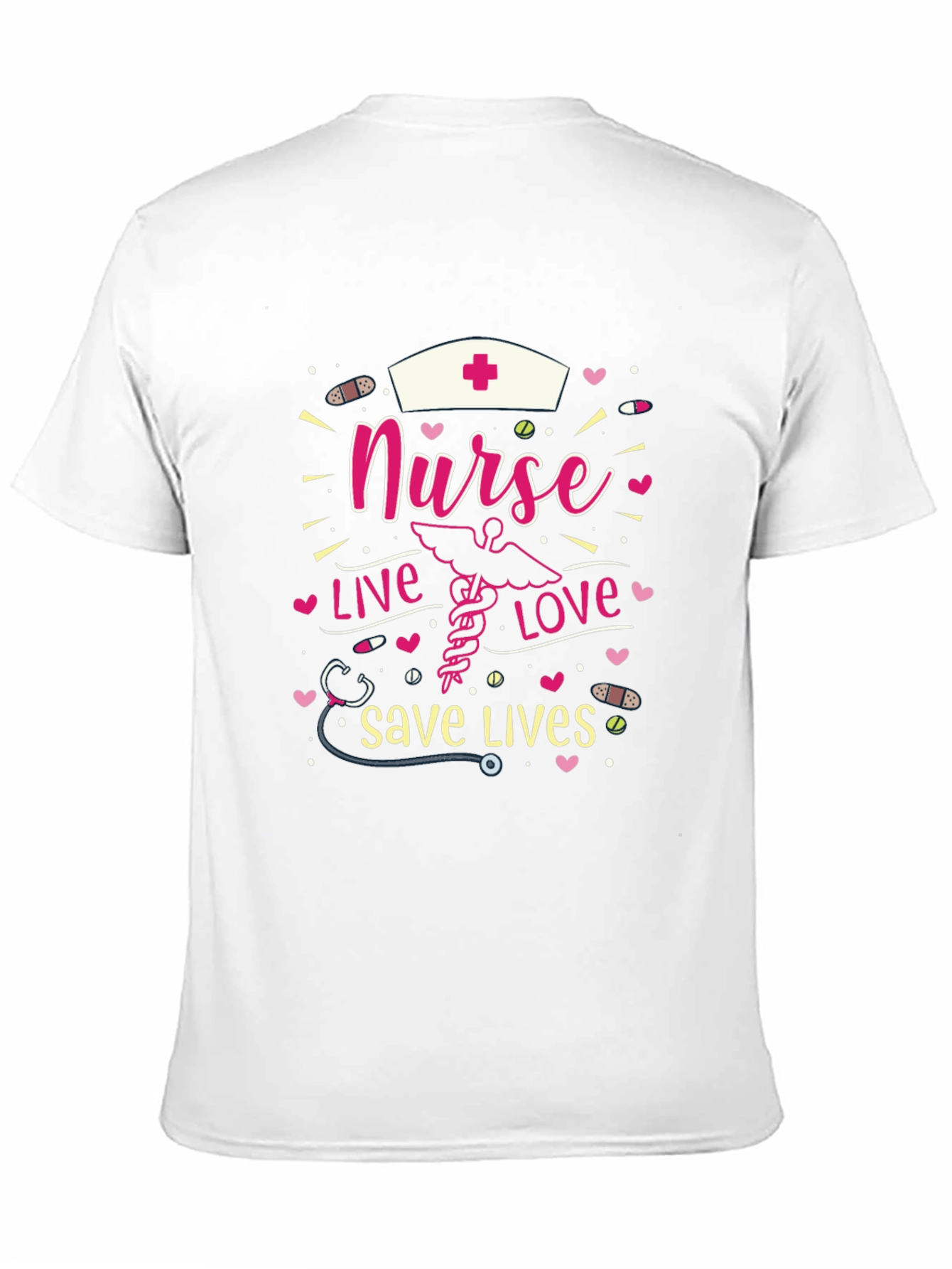 Nurse Live Love Save Lives T-Shirt