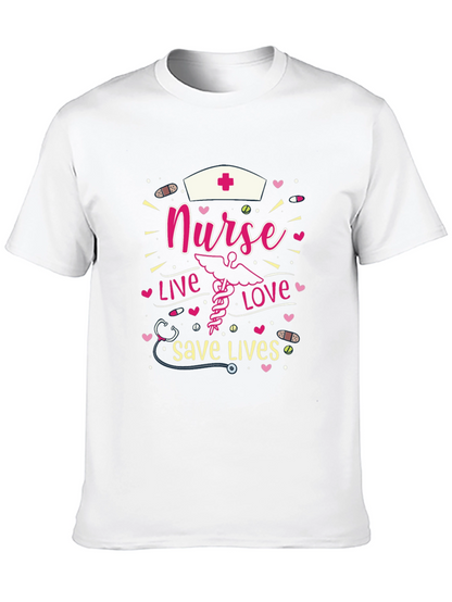 Nurse Live Love Save Lives T-Shirt