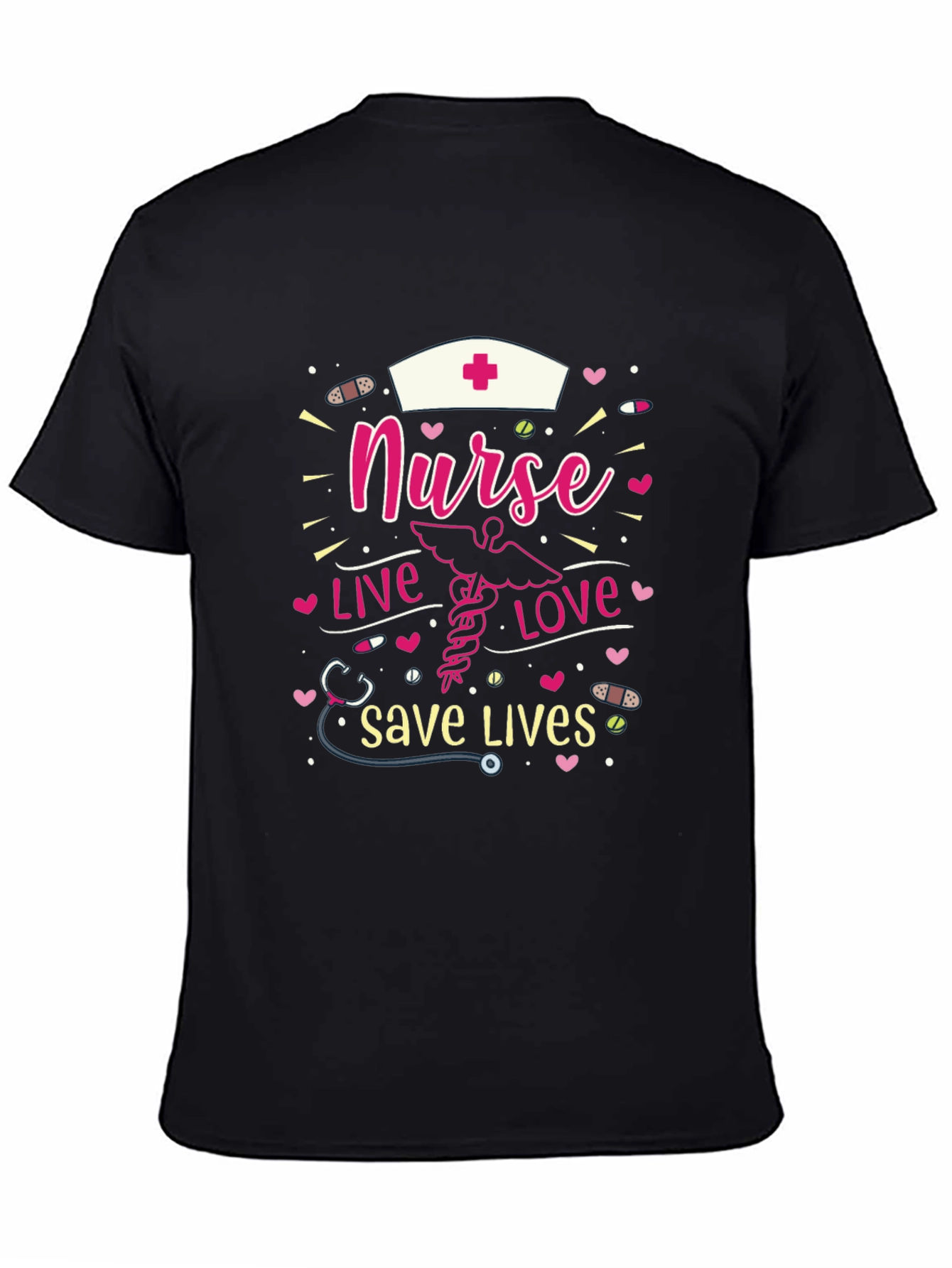 Nurse Live Love Save Lives T-Shirt