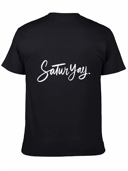 SaturYay Graphic Tee - Weekend Vibes!